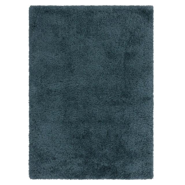 Rackhams Opulence Shaggy Petrol Rug - 200x290cm - image 1