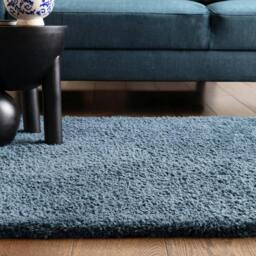 Rackhams Opulence Shaggy Petrol Rug - 200x290cm - thumbnail 3