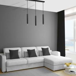 Rackhams Dani Pendant Lamp Hand Made Black And Chrome - thumbnail 4