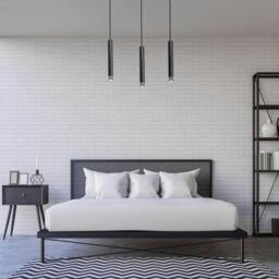 Rackhams Dani Pendant Lamp Hand Made Black And Chrome - thumbnail 2