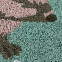 Rackhams Eco-Friendly Latex Backed Coir Entrance Doormat, 45x75cm - Hedgehog - thumbnail 4