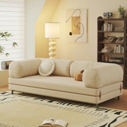 Rackhams Choudhury Two Seater Sofa Bed, Backrest Washable, Corduroy - Green - 150cm - thumbnail 1
