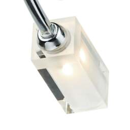 Rackhams Icarus 6 Light Semi Flush Ceiling Light Polished Chrome - thumbnail 4