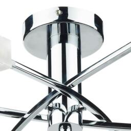 Rackhams Icarus 6 Light Semi Flush Ceiling Light Polished Chrome - thumbnail 5