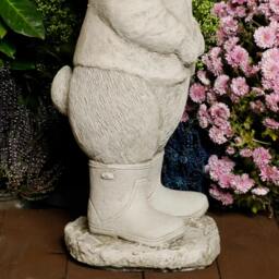 Rackhams Cute Stone Cast Peter Rabbit Large Garden Sculpture - thumbnail 5