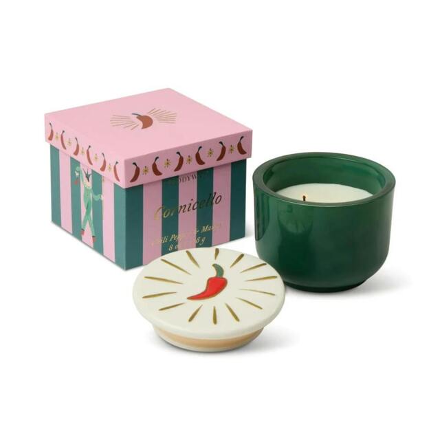 Rackhams Paddywax Charmed Range Glass Candle - one size - Green - Chilli Pepper & Mango - image 1