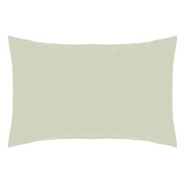 Rackhams Easycare Percale Housewife Pillowcase - Apple - One Size - Apple - 50% Cotton/50% Polyester - image 1