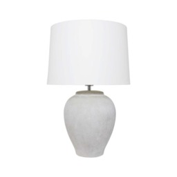 Rackhams Belen Cement Table Lamp - thumbnail 1