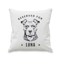 Rackhams Personalised Dog Breed Cushion - thumbnail 1