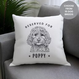 Rackhams Personalised Dog Breed Cushion - thumbnail 2