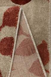 Rackhams Newport Leaf Red Rug – Hand-Carved - 60X200 cm - thumbnail 4