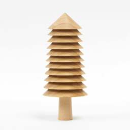 Rackhams Handmade Wooden Furze Ornament - thumbnail 2