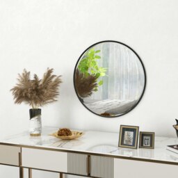 Rackhams Wall Mirror for Living Room Bedroom Circle Bathroom Mirror - thumbnail 1