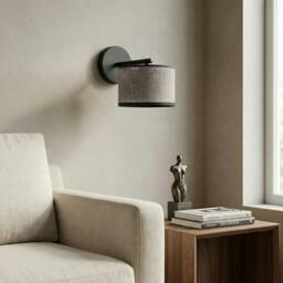 Rackhams ECO Wall Lamp 1 x E27 Grey / Black - thumbnail 3