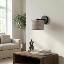 Rackhams ECO Wall Lamp 1 x E27 Grey / Black - thumbnail 2