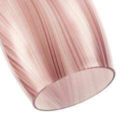 Rackhams Modern Reddish Brown Marble Stripe Effect Glass Pendant Light Shade - thumbnail 5