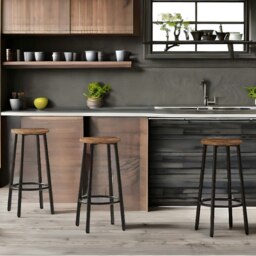 Rackhams Set of 2 Bar Stools - thumbnail 6