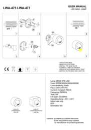 Rackhams 3 Watt Square White Adjustable Wall Mounted Bedside Lamp - thumbnail 3