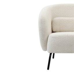 Rackhams Joey Armchair - Cologne Ivory - Cologne Ivory - thumbnail 3