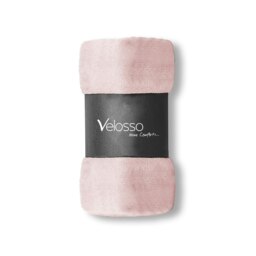 Rackhams Mink Flannel Throw - 150cm x 200cm - Blush Pink - thumbnail 1