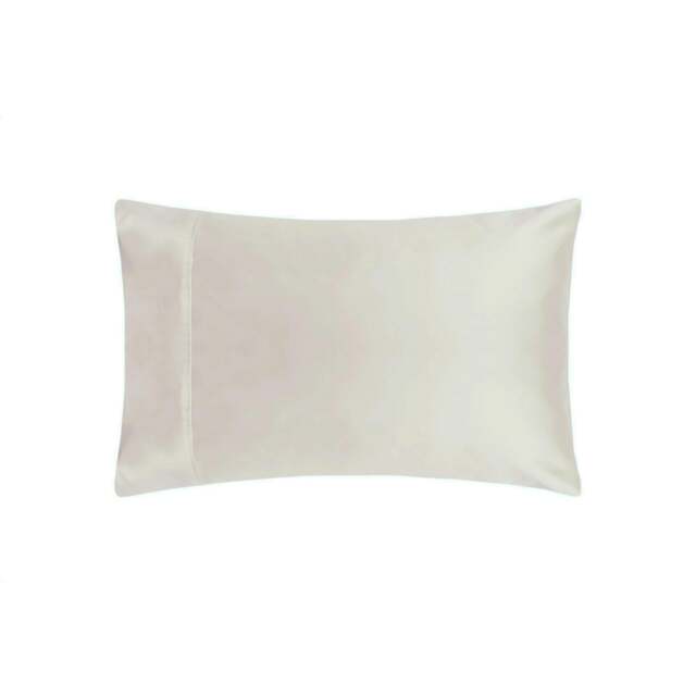 Rackhams 200 Thread Count Egyptian Cotton Housewife Pillowcases (Pair) - Powder Pink - One Size - Powder Pink - 100% Egyptian Cotton - image 1