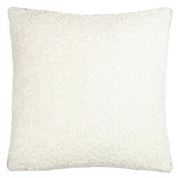 Rackhams Arcticus Fleece Polar Bear Cushion Cover - Blue/White - 45cm x 45cm - Blue/White - 100% Polyester - thumbnail 2