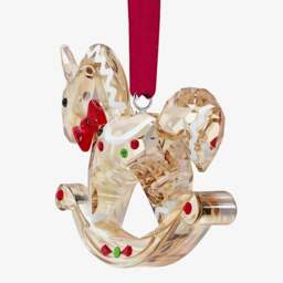Rackhams Holiday Cheers Gingerbread Rocking Horse Ornament 5627608 - thumbnail 6