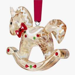 Rackhams Holiday Cheers Gingerbread Rocking Horse Ornament 5627608 - thumbnail 3