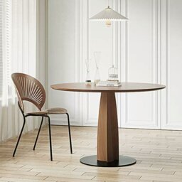 Rackhams Seraphina Round Dining Table, Solid Wood - ⌀100cm - thumbnail 5