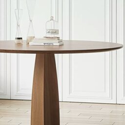 Rackhams Seraphina Round Dining Table, Solid Wood - ⌀100cm - thumbnail 4
