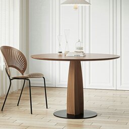 Rackhams Seraphina Round Dining Table, Solid Wood - ⌀100cm - thumbnail 6