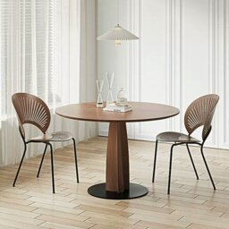 Rackhams Seraphina Round Dining Table, Solid Wood - ⌀100cm - thumbnail 3