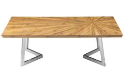 Rackhams Gabar Natural Bamboo Coffee Table - thumbnail 4