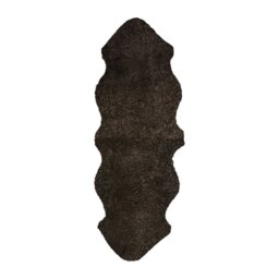 Rackhams New Zealand Sheepskin - Short Curly Wool - Rug 180 cm - Cappuccino - thumbnail 1