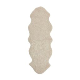 Rackhams New Zealand Sheepskin - Short Curly Wool - Rug 180 cm - Cappuccino - thumbnail 4