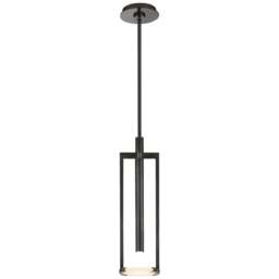 Rackhams Melange Small Floating Disc Pendant Light - Bronze - thumbnail 1
