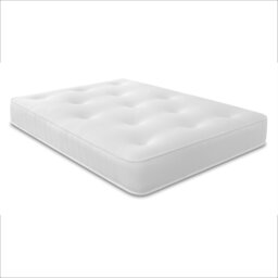 Rackhams Sleep Warmer Premium Tufted Mattress - 20cm Deep, Dual Comfort Fillings - White - 1 - 3ft Single Mattress (90cm x 190cm) - thumbnail 2