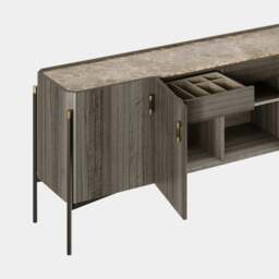 Rackhams Meier Sideboard: Elegant in Eucalyptus Veneer - thumbnail 3