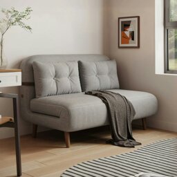 Rackhams Evans Single Seater, Two Seater Sofa Bed, Linen - 90CM - Others ( Contact Us ) - thumbnail 2