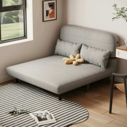 Rackhams Evans Single Seater, Two Seater Sofa Bed, Linen - 90CM - Others ( Contact Us ) - thumbnail 3
