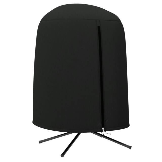 Rackhams 190 x 128cm Hanging Egg Chair Furniture Cover - Black - image 1
