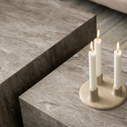 Rackhams Dice Coffee Table Set in Grey Marble Effect - 1 - Grey - Grey - thumbnail 4