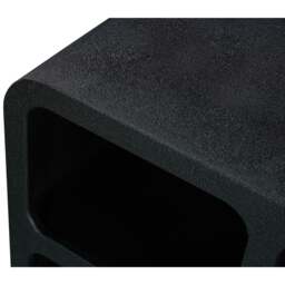 Rackhams Tv Cabinet Large Otis Geometric Black - 1 - Mango Wood & Engineering wood - Black - thumbnail 6