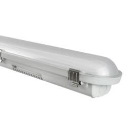 Rackhams LED Non Corrosive IP65 Batten Fitting Light 120cms 40W 4000K, 4800 Lumens Ultra Bright, Up to 20000 Hours of Operation - Pack of 6 - thumbnail 2