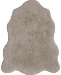 Rackhams Luxury Natural Faux Fur Rug - 105X140 cm - thumbnail 2