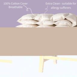 Rackhams 100% Canadian Goose Down 6tog Duvet - Single (135 x 200cm) - thumbnail 5