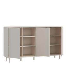Rackhams Playly 3 Door Sideboard in Sand - W 161.6 X  H 93.4 X  D 42cm - Sand - 1 - thumbnail 4