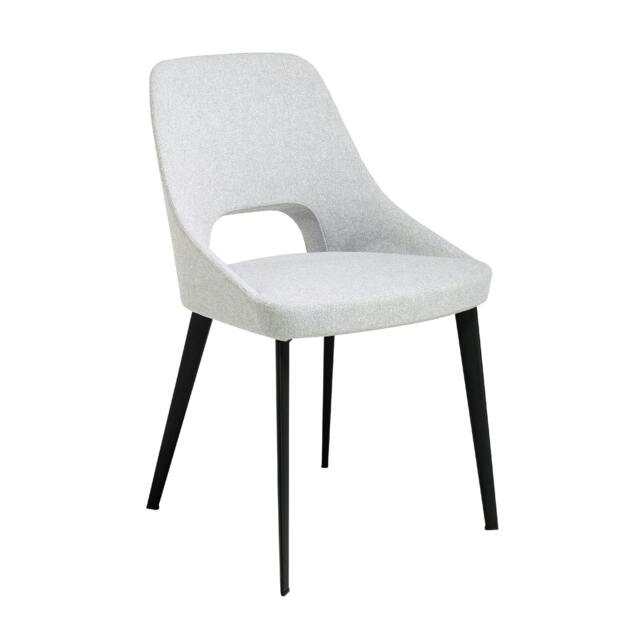 Rackhams Grey Fabric Chair 4101 - image 1