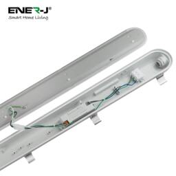 Rackhams IP65 LED Non-Corrosive Batten Light 150cm 50W 4000K, 6000 Lumens, Instant Start, 20,000 Hours - Pack of 2 - thumbnail 5