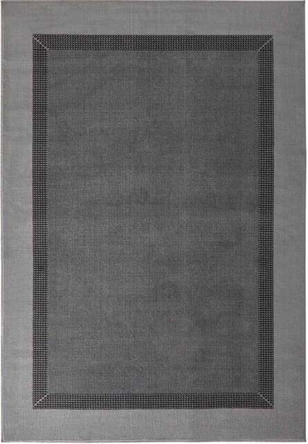 Rackhams Designer Velours Grey Runner “Band” – Classic Elegance - 160X230 cm - image 1
